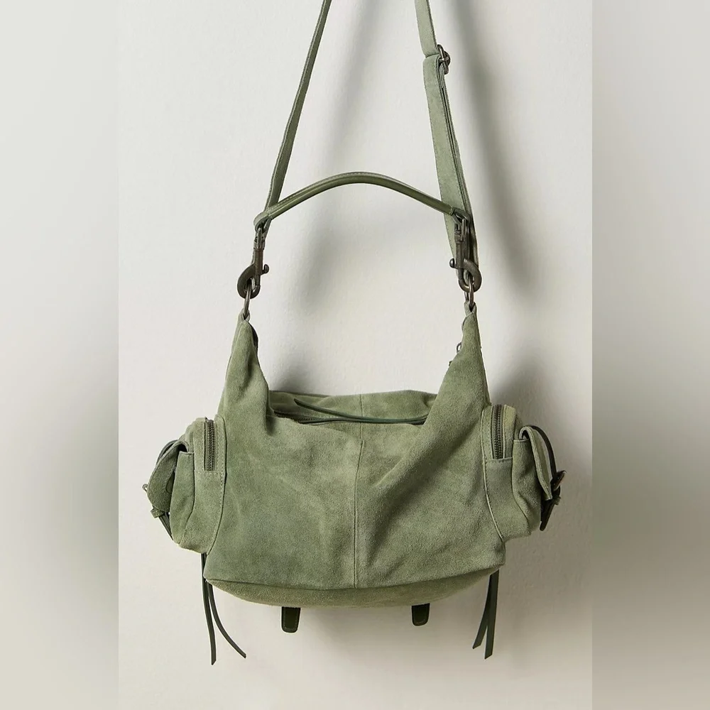 Free People Suede Shoulder Bag - Picture 3 of 17